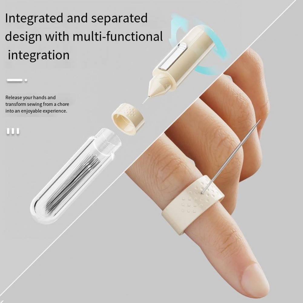 Needle Threader Tool - Enhebrador de Agujas Portátil, Desenhebrador de