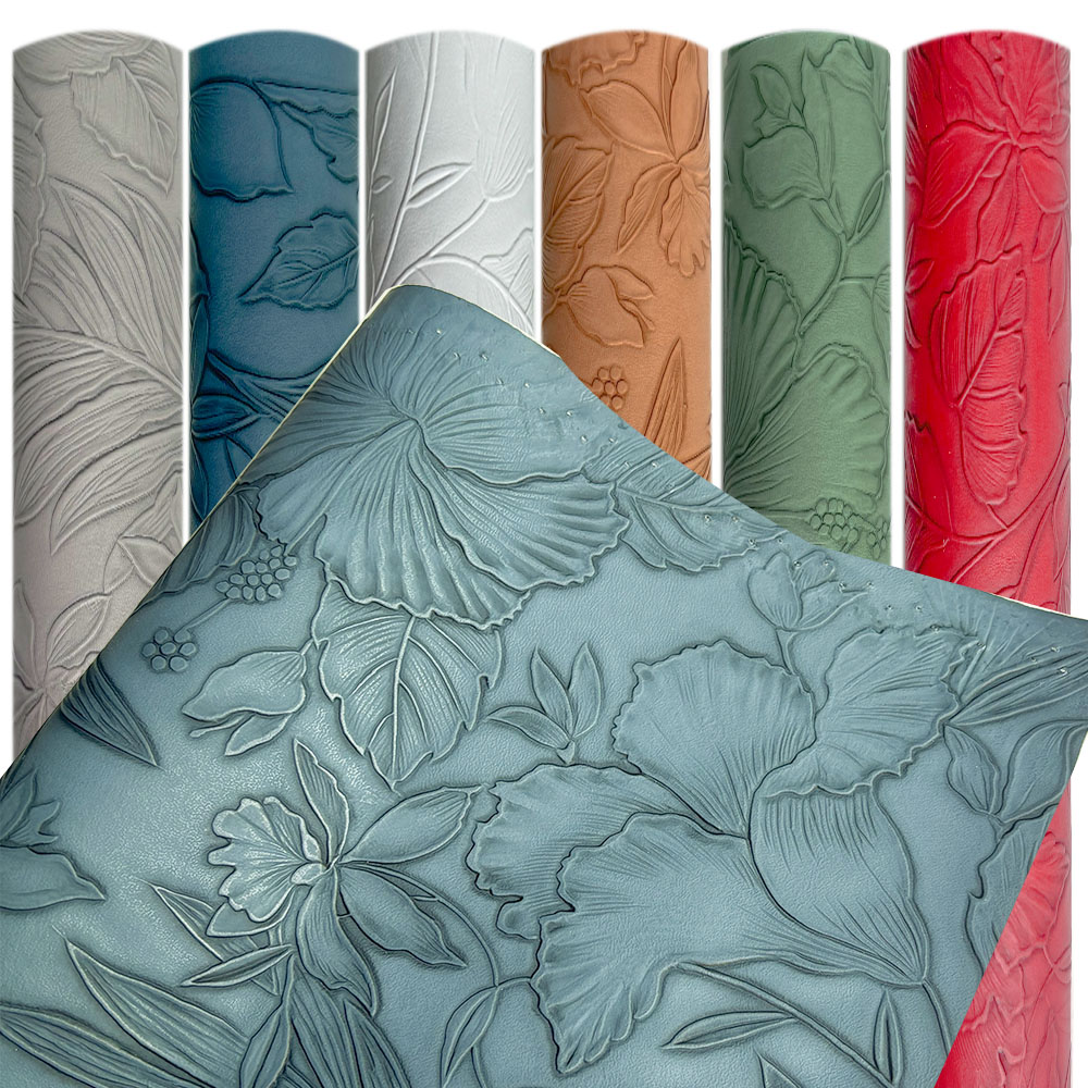 Vintage Sewing Textile - Hoja de tela sintética de estilo