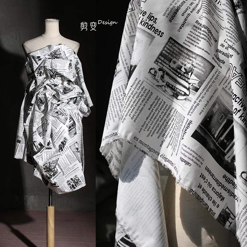 Sewing Tweed Fabric - Tela de poliéster y algodón con