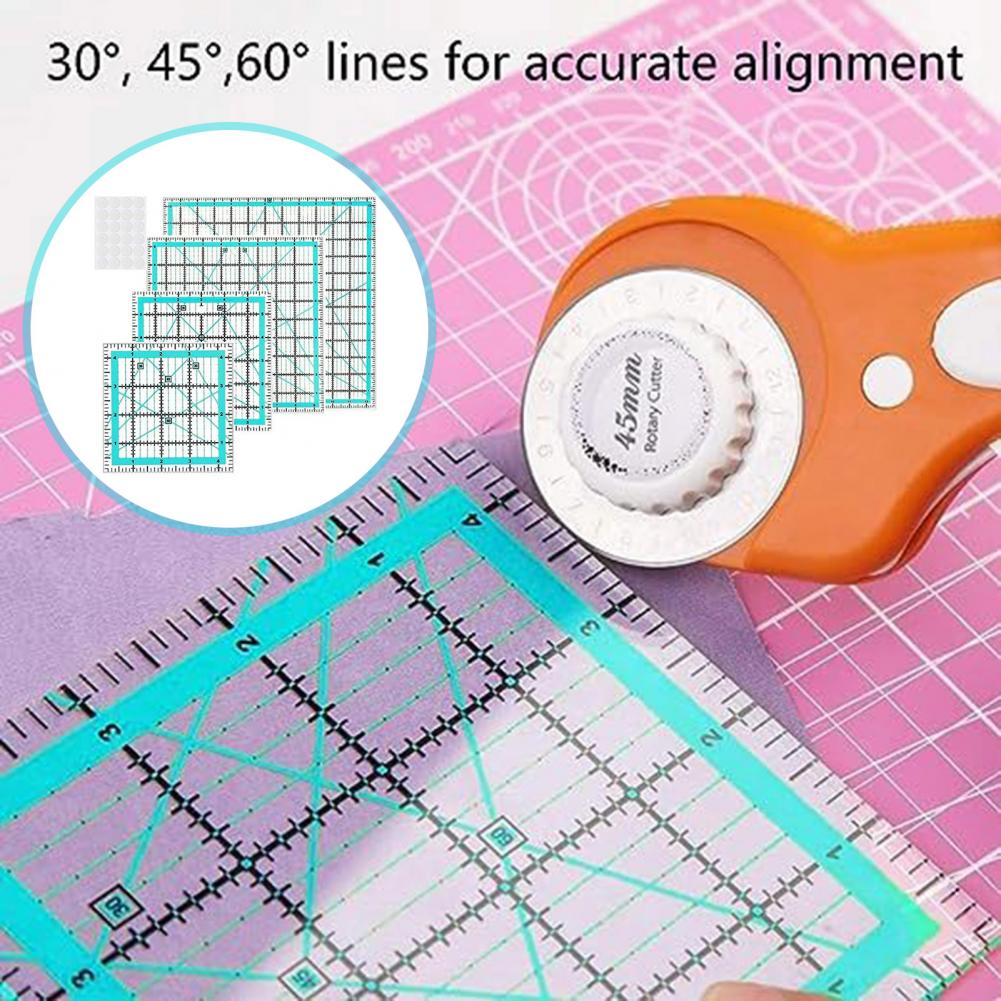 Regla acolchada acrílica con a - Quilting Ruler Square reseña y precio