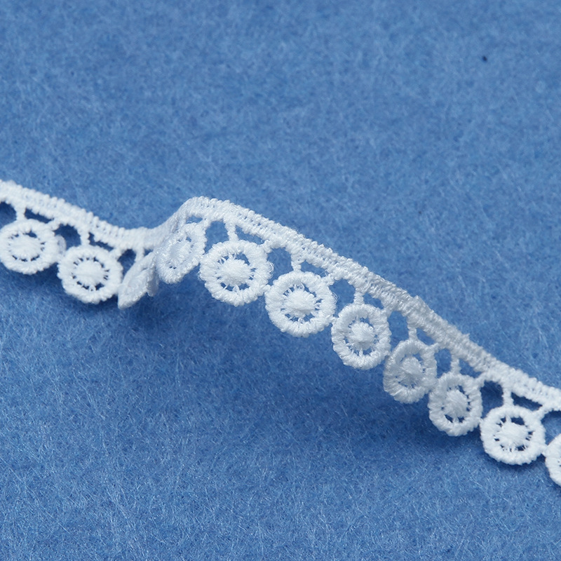 Cinta de encaje blanca de 50 y - Sewing Eyelet Fabric reseña y precio