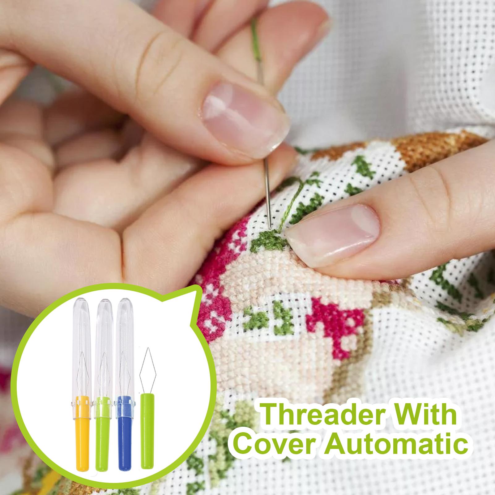 Enhebrador de agujas con cubie - Needle Threader Tool reseña y precio