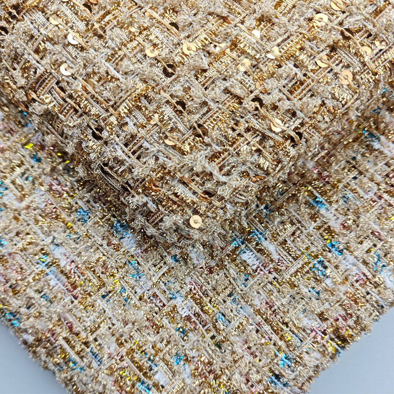 Tela de Tweed trenzada teñida  - Sewing Tweed Fabric reseña y precio