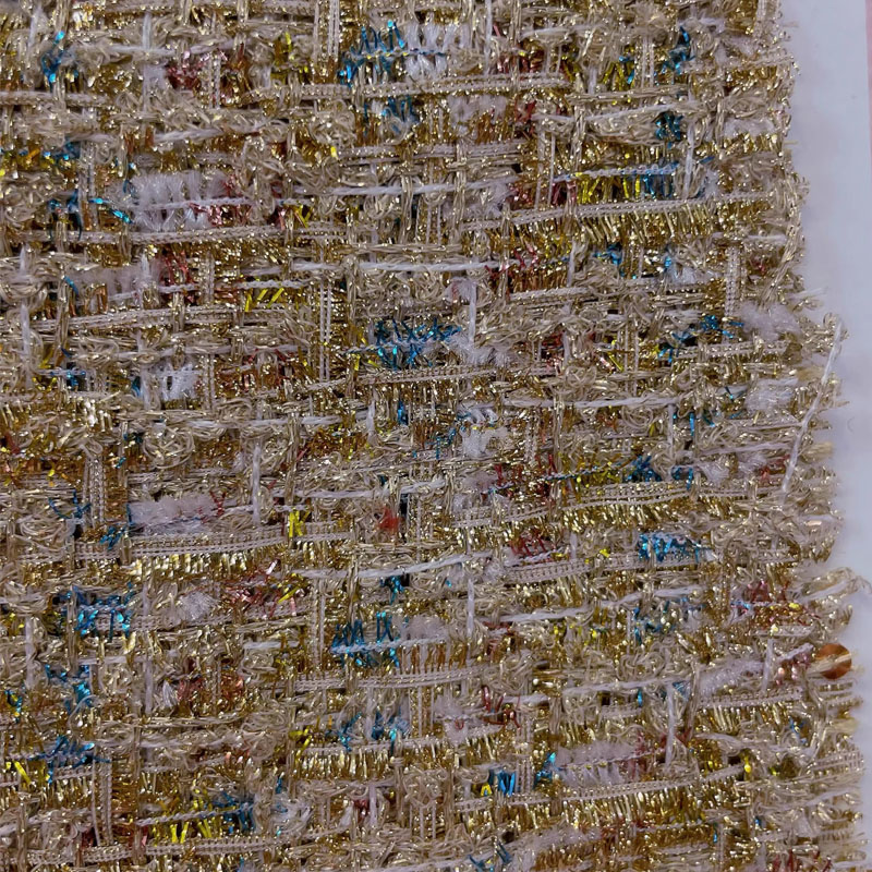 Tela de Tweed trenzada teñida  - Sewing Tweed Fabric reseña y precio