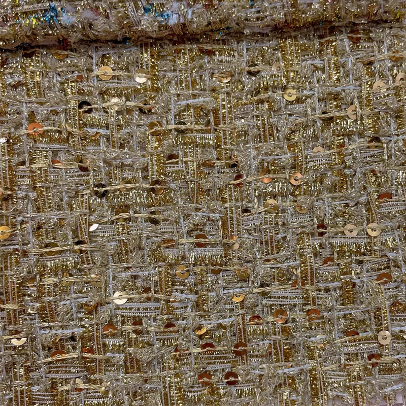Tela de Tweed trenzada teñida  - Sewing Tweed Fabric reseña y precio