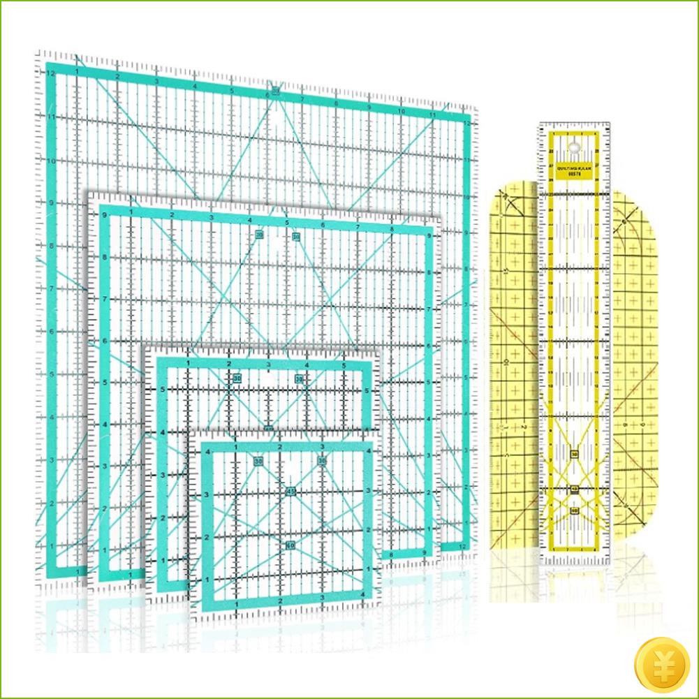 Regla para acolchar de 6 pieza - Quilting Ruler Square reseña y precio