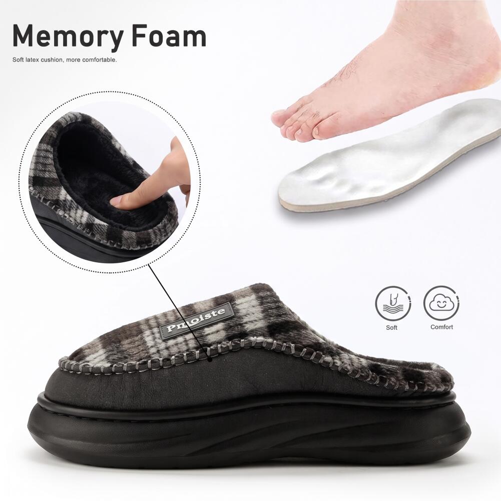Pantuflas anchas para hombre c - Sewing House reseña y precio