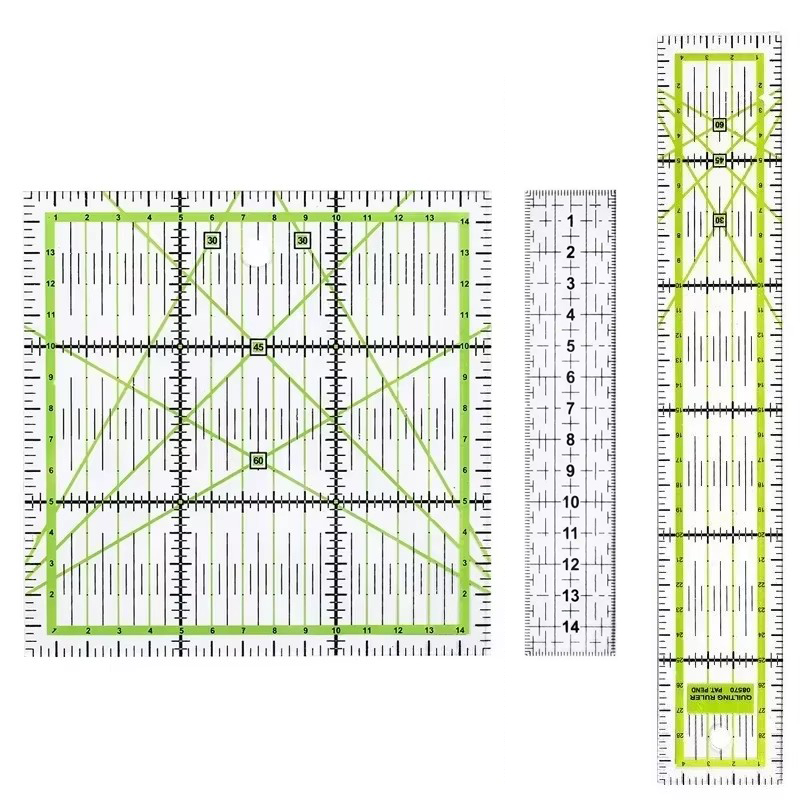 Regla de retazos para acolchar - Quilting Ruler Square reseña y precio