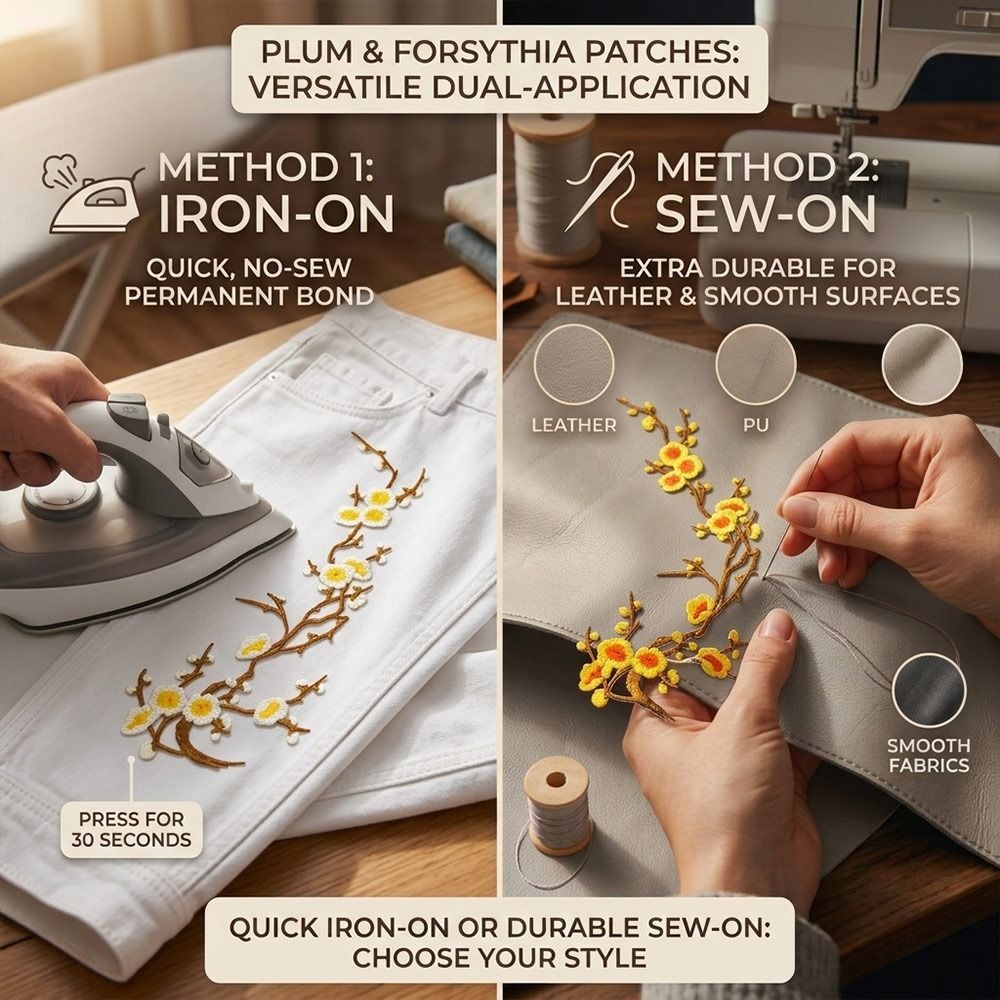 Parches Termoadhesivos de Flor - Sewing In Textile reseña y precio