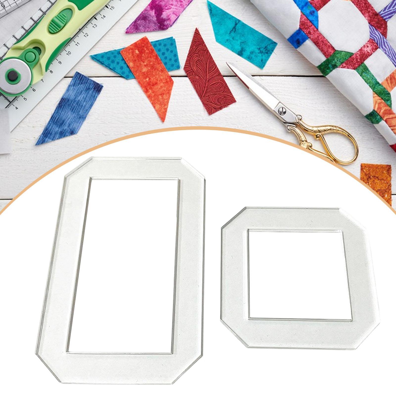 Plantillas de acolchado, regla - Quilting Ruler Square reseña y precio