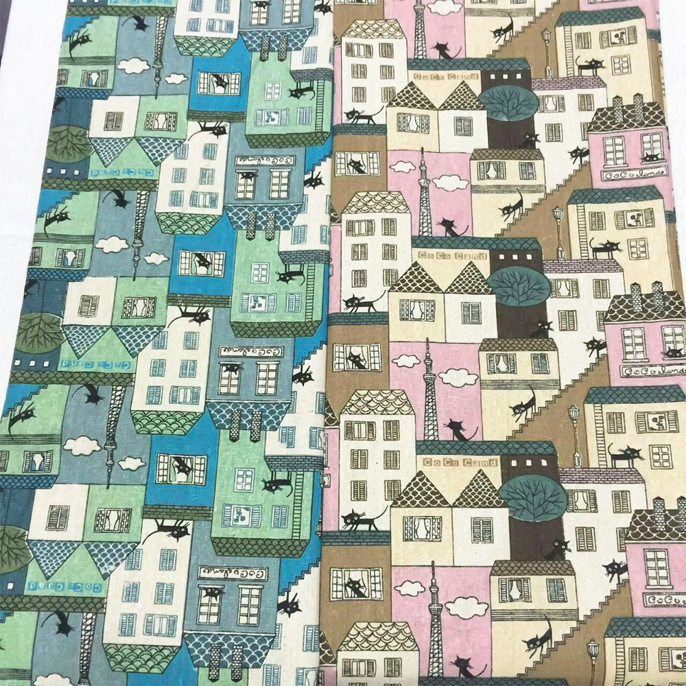 Telas de lino y algodón de cáñ - Vintage Sewing Textile reseña y precio