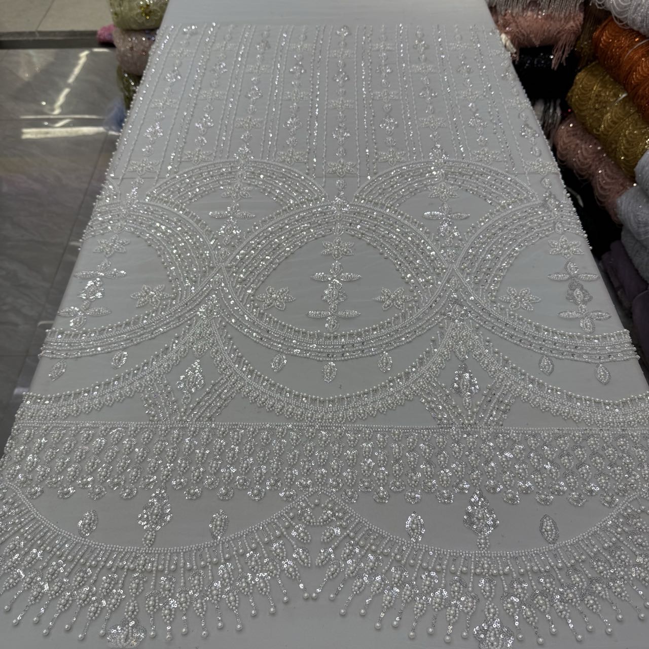 Tela de Encaje Africana de Luj - Sewing Net reseña y precio